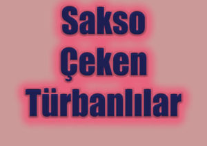 sakso ceken türbanlı